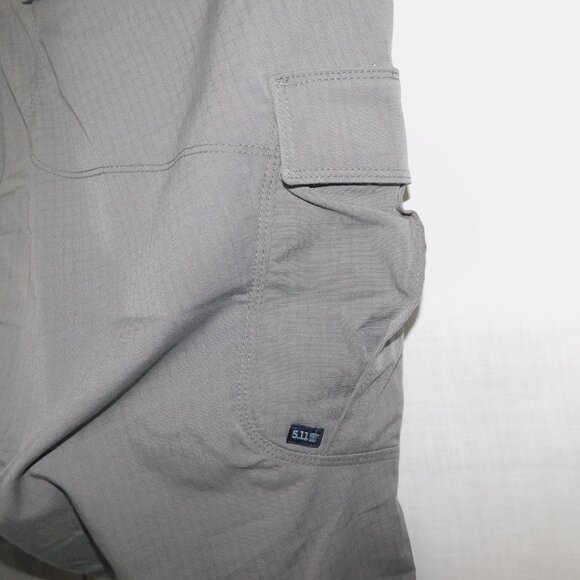 5.11 Tactical Stryke Pants Gray Women's 20 Regular Cargo Pockets Heavy Duty - Picture 10 of 11